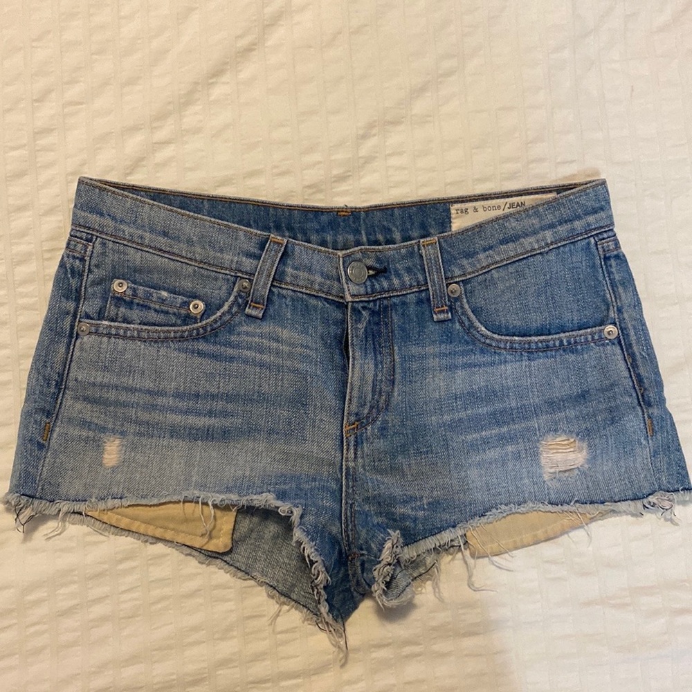 Rag & Bone cut-off shorts
